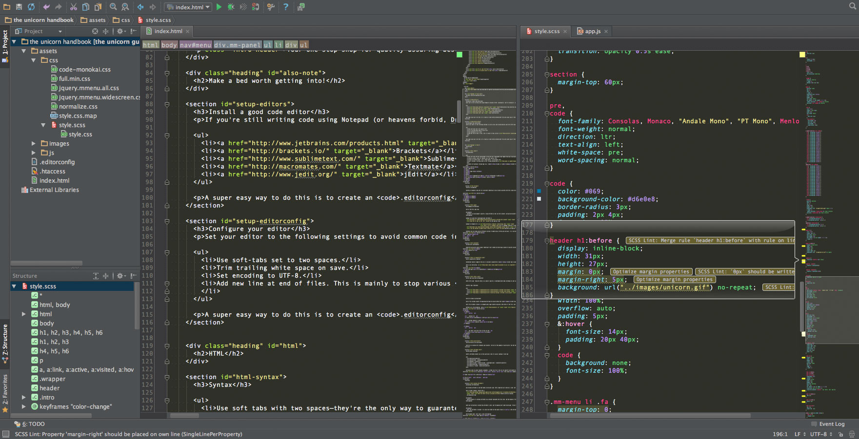 PhpStorm code editor by JetBrains